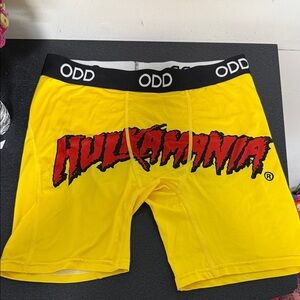 Hulkamania Yellow Boxer Briefs